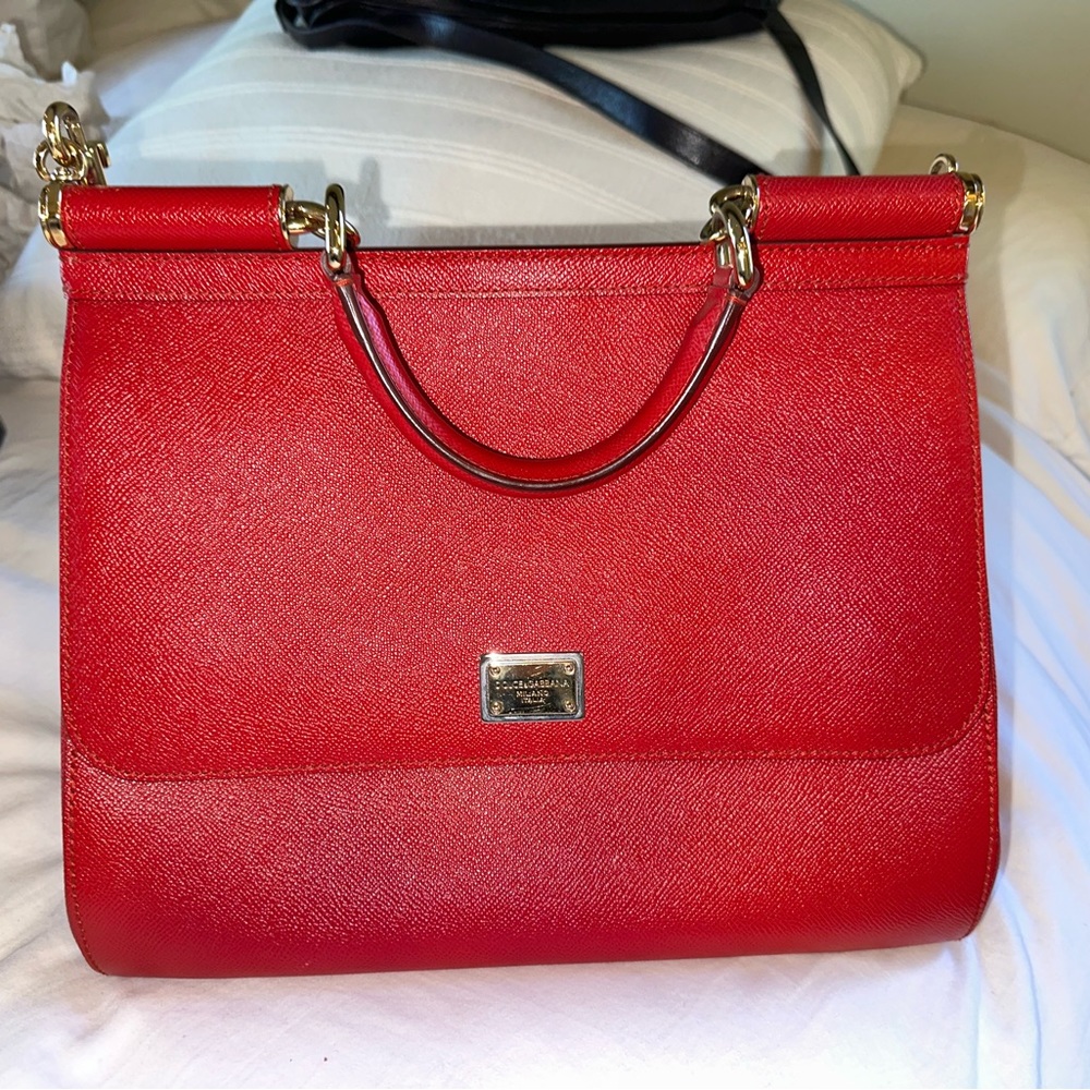 Dolce & Gabbana red Mis Sicily